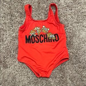 Moschino Red Kids Swimsuit